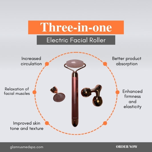 Three-in-one Electric Facial Roller