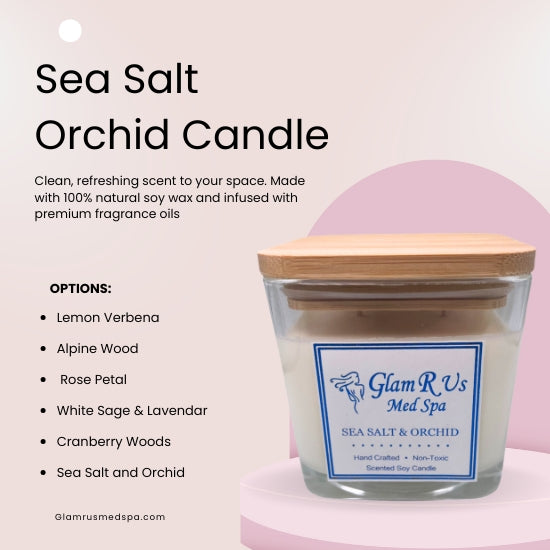 Sea Salt Orchid Candle