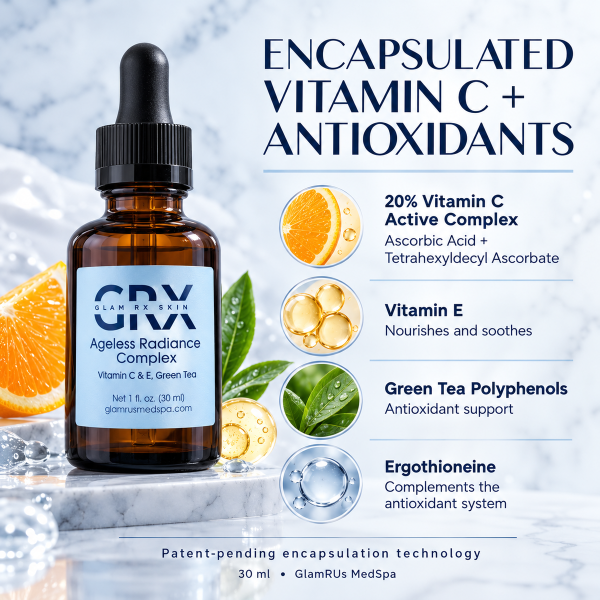 GRX Ageless Radiance Complex — ingredients