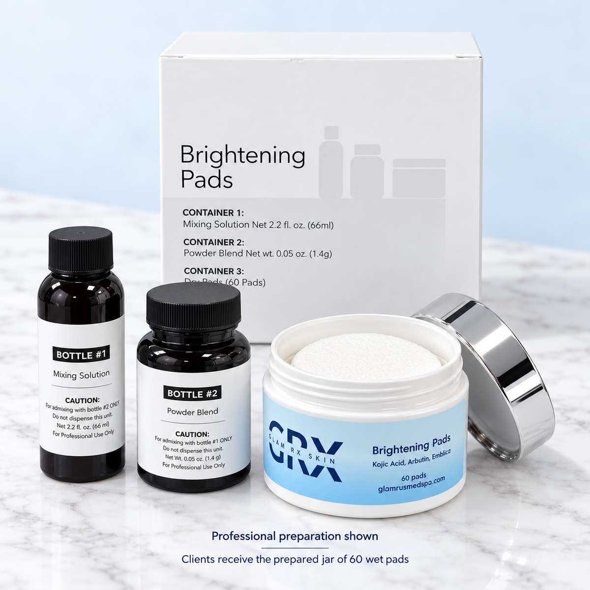 GRX Brightening Pads — preparation-set