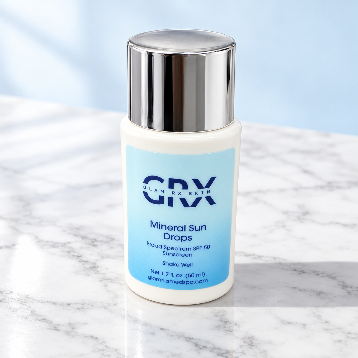 GRX Mineral Sun Drops SPF 50 — angled