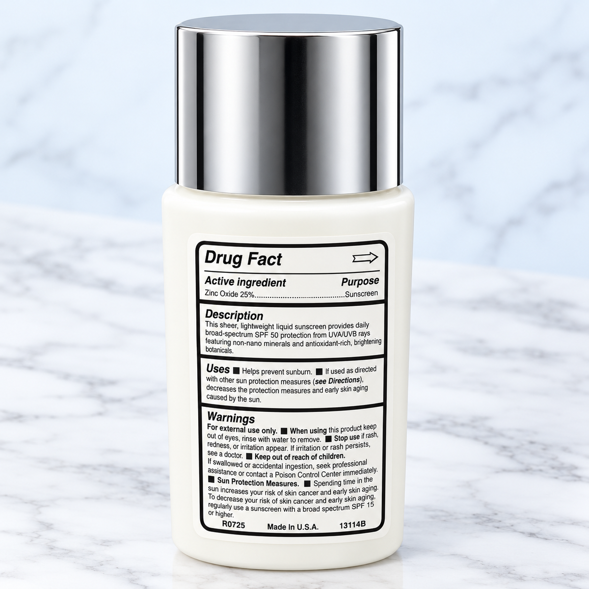 GRX Mineral Sun Drops SPF 50 — back