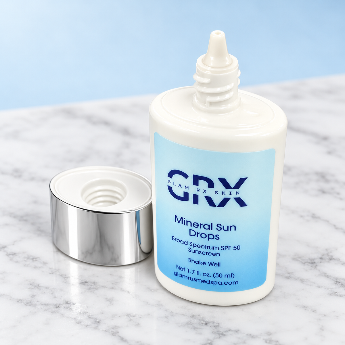 GRX Mineral Sun Drops SPF 50 — cap-off