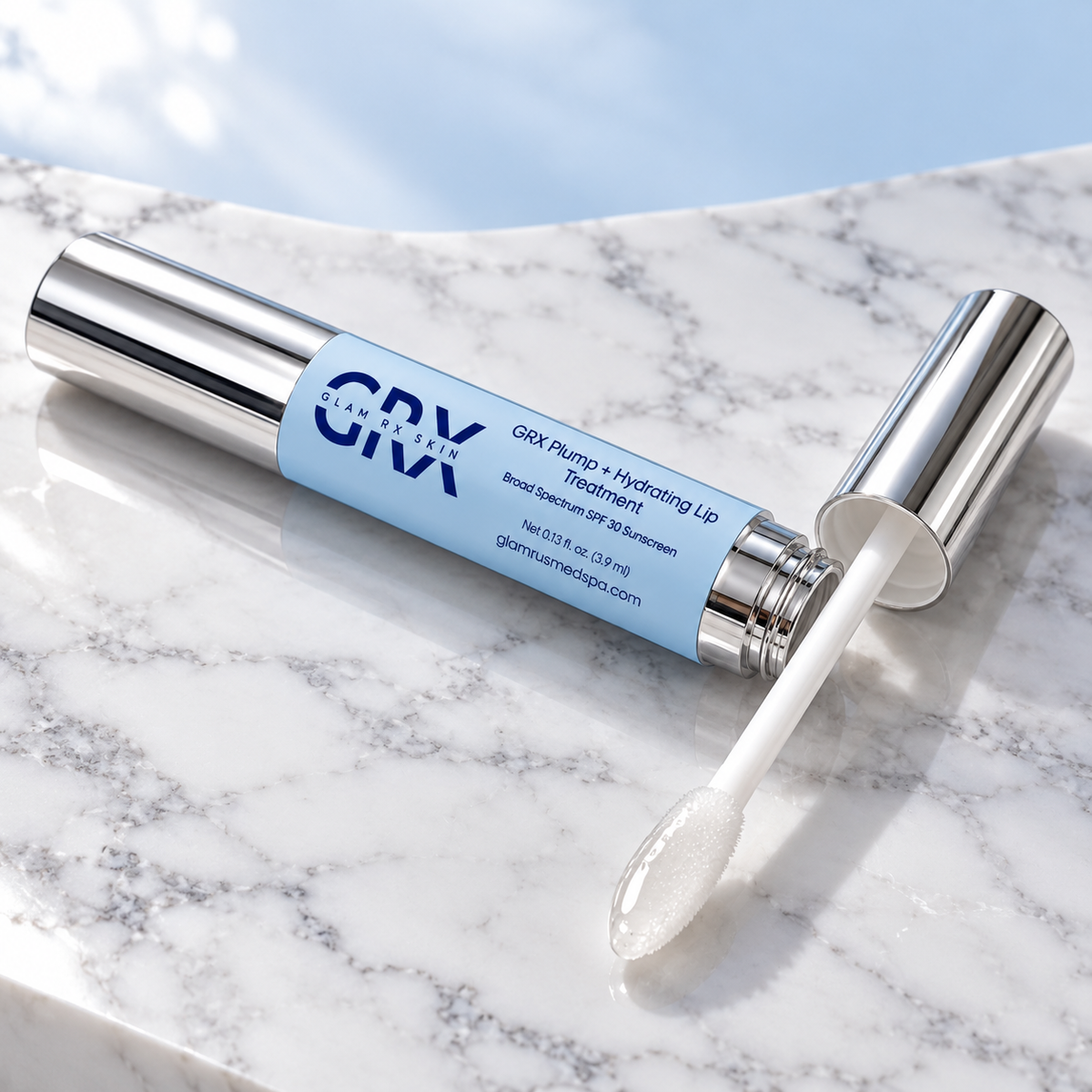 GRX Plump + Hydrating Lip Treatment SPF 30 — open